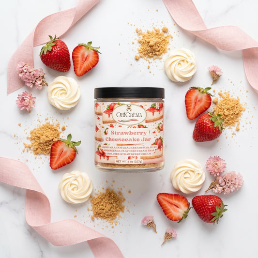 Strawberry Cheesecake Jar (8 oz) – Limited Drop
