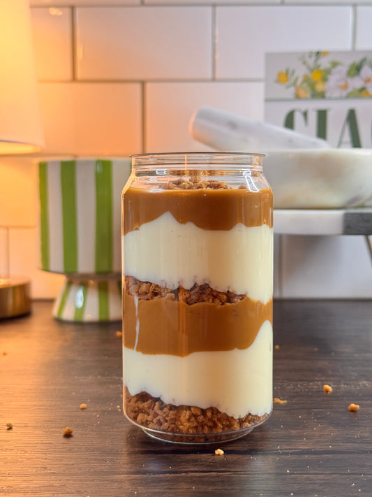 Cookie Butter Cheesecake in a Jar — Speculoos, Cheesecake Cream & Cookie Crumbs | 10 oz