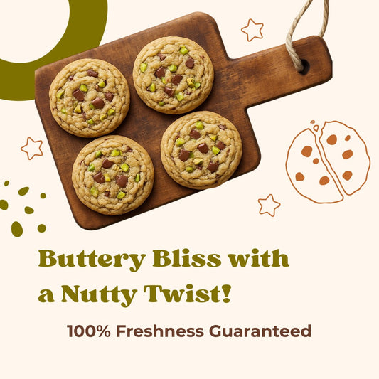 Oh! Crema Pistachio Chocolate Chip Cookies – 4 Pack