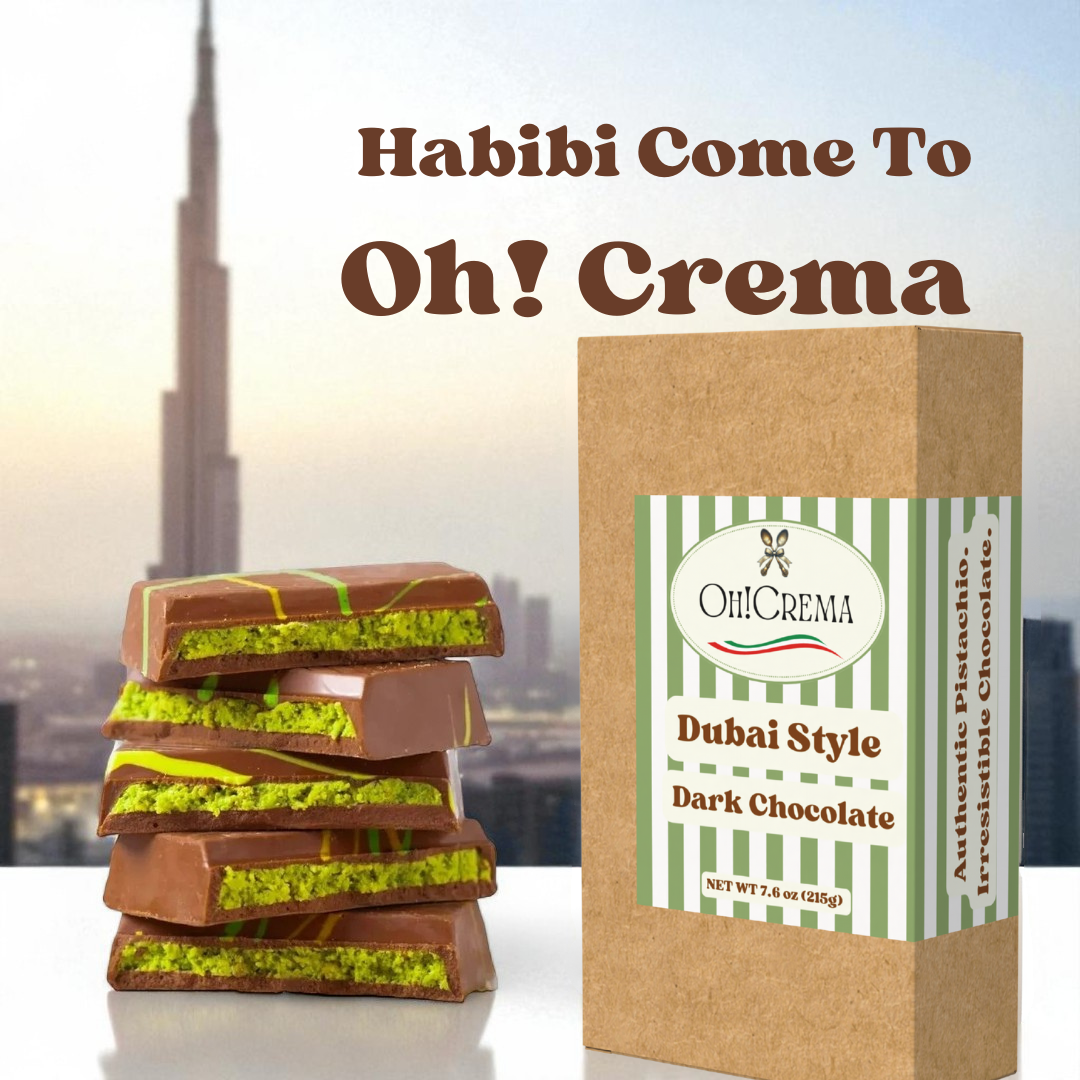 Dubai Style Chocolate Bar – Pistachio Delight 7.6 oz
