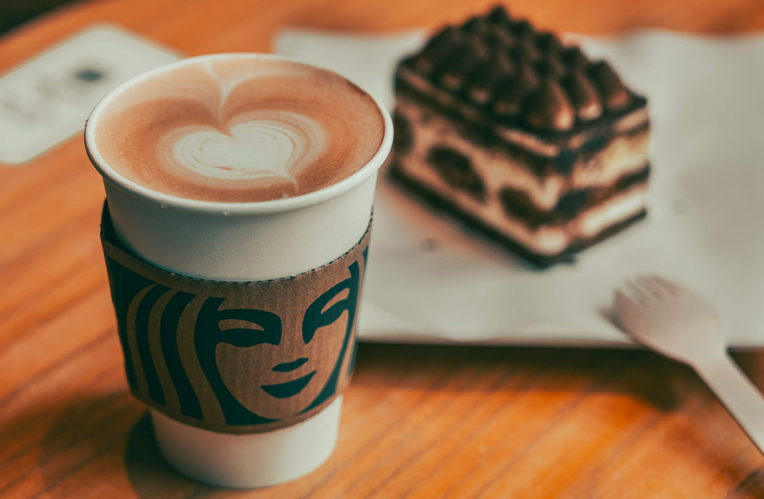 Coffee and delicious tiramisu dessert — indulgent pistachio tiramisu served alongside espresso