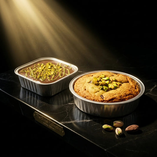 Dubai Pistachio Brownie & Lava Cookie Bundle