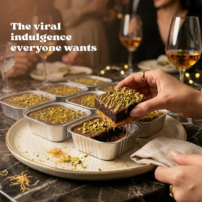 Dubai Pistachio Brownie & Lava Cookie Bundle