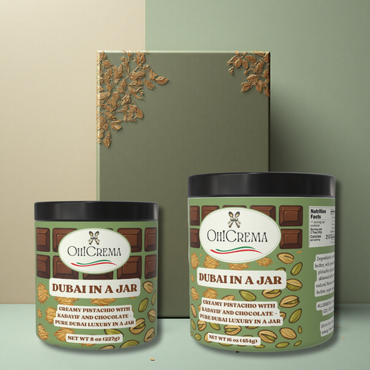 Dubai in a Jar – Creamy Pistachio with Kadayıf & Chocolate