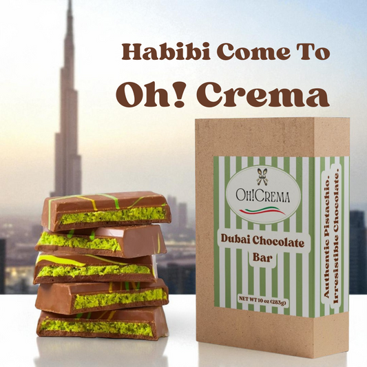 Dubai Style Chocolate Bar – Pistachio Delight 10 oz