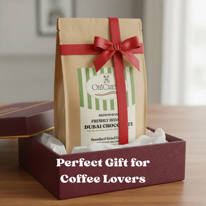 Dubai Chocolate Arabica Coffee – Standard Grind (12 oz)