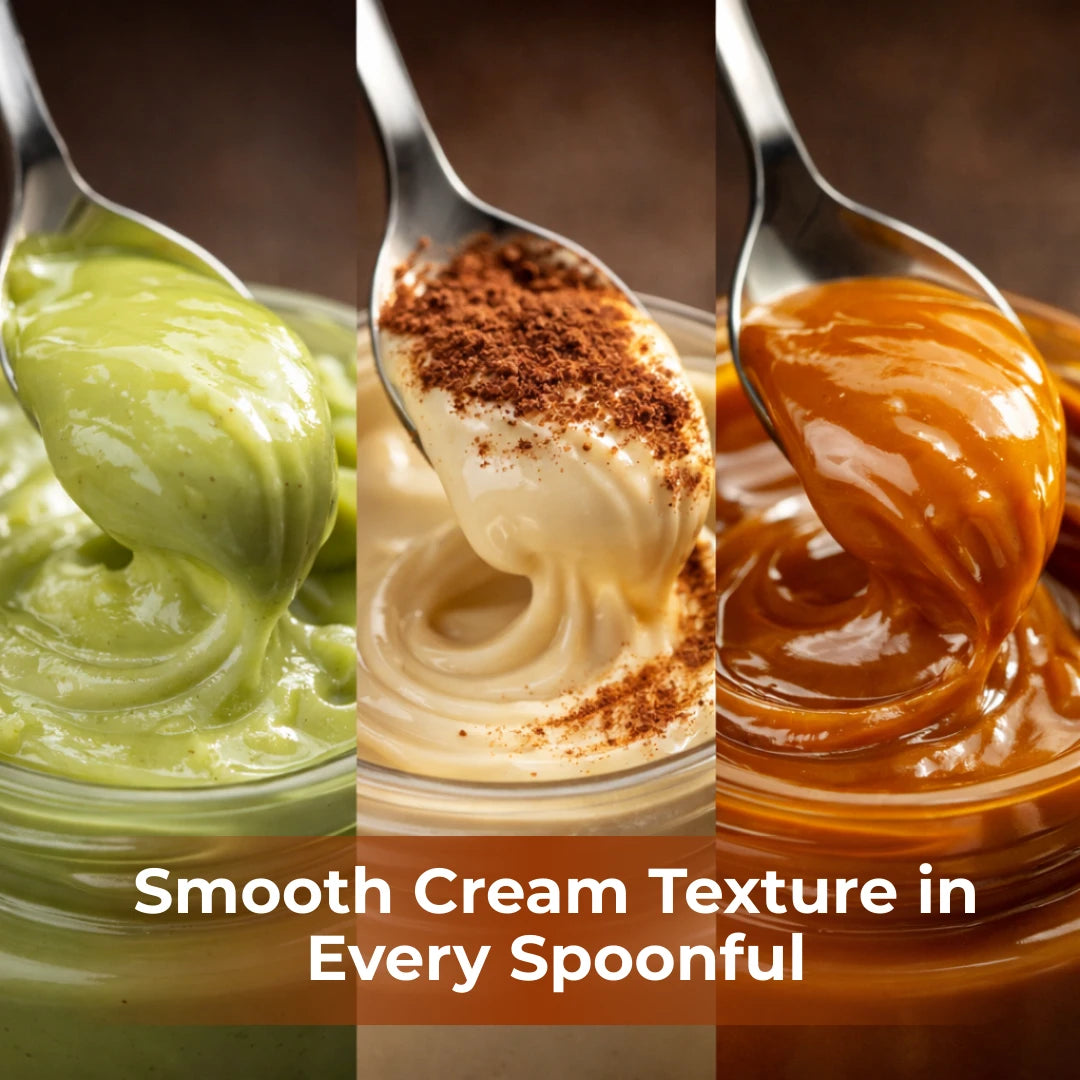 Luxury Spread Collection - Dubai-Style Pistachio, Tiramisu & Salted Caramel