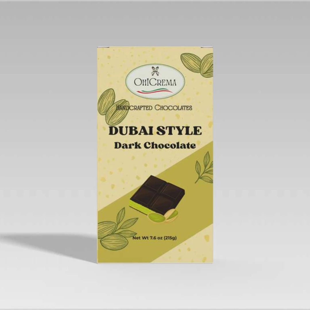Dubai Style Chocolate Bar – Pistachio Delight 7.6 oz
