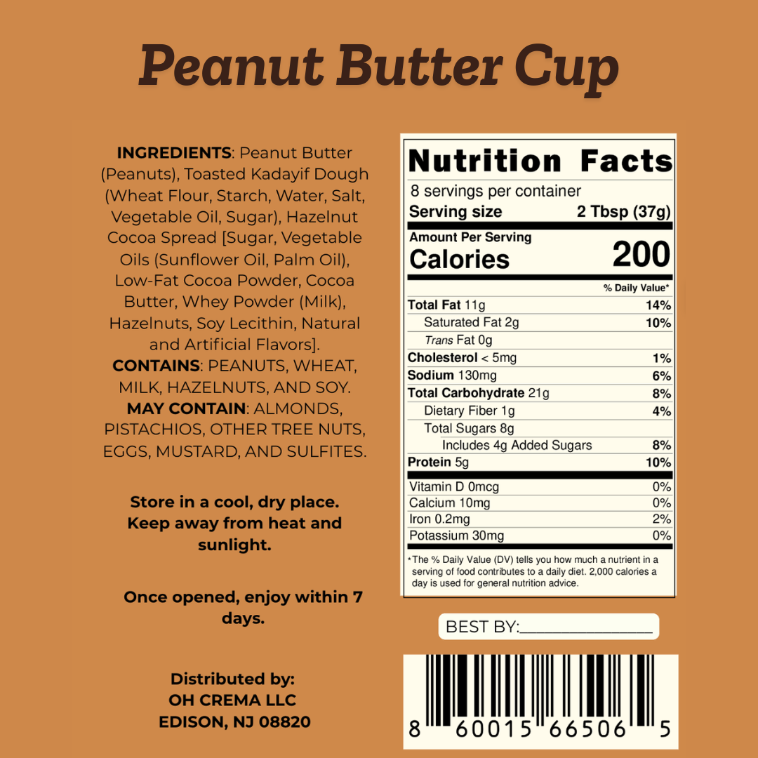 Build Your Own Crunch Box — Mix & Match Spoonable Crunch Jars | Kadayif Crunch Spreads 10.4 oz