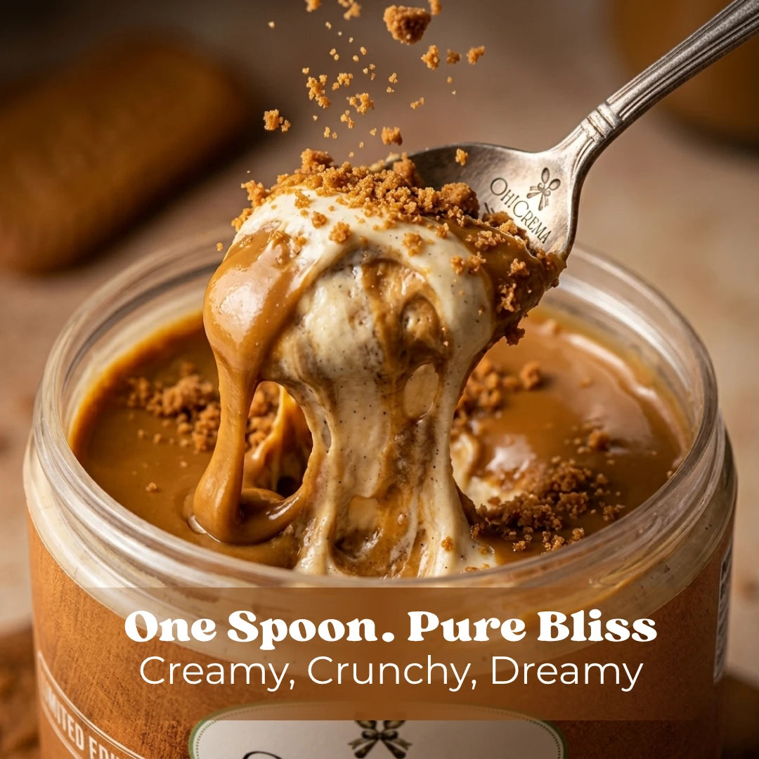 Cookie Butter Cheesecake in a Jar – Layered Cheesecake Cream & Crunchy Cookie Crumbles