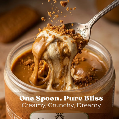 Cookie Butter Cheesecake in a Jar – Layered Cheesecake Cream & Crunchy Cookie Crumbles