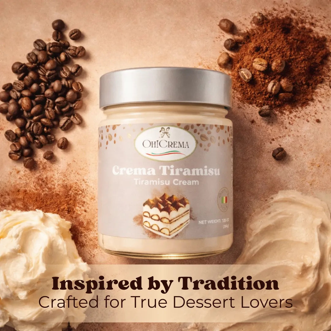 Crema Tiramisu Spread – Italian Tiramisu Cream 200g | Oh! Crema