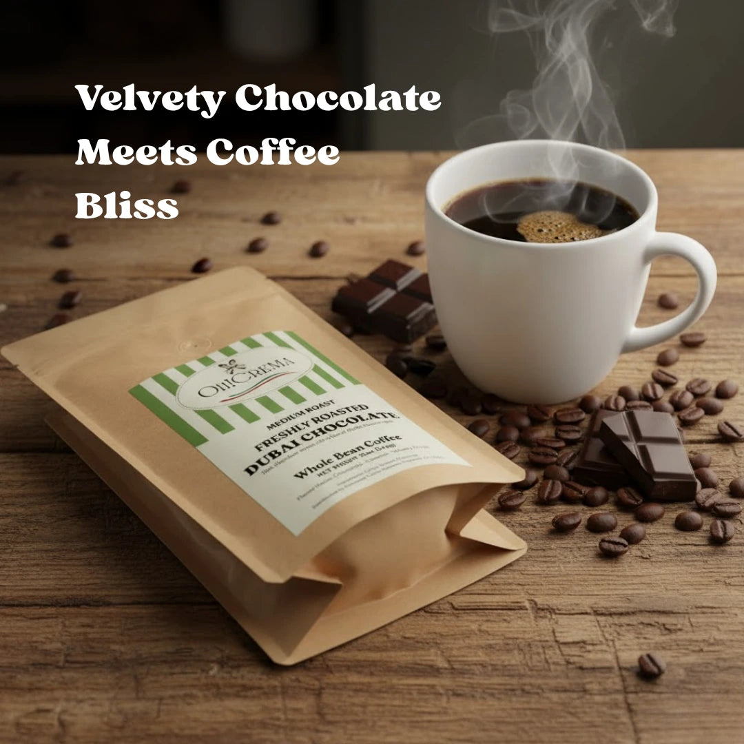 Dubai Chocolate Arabica Coffee – Whole Bean (12 oz)