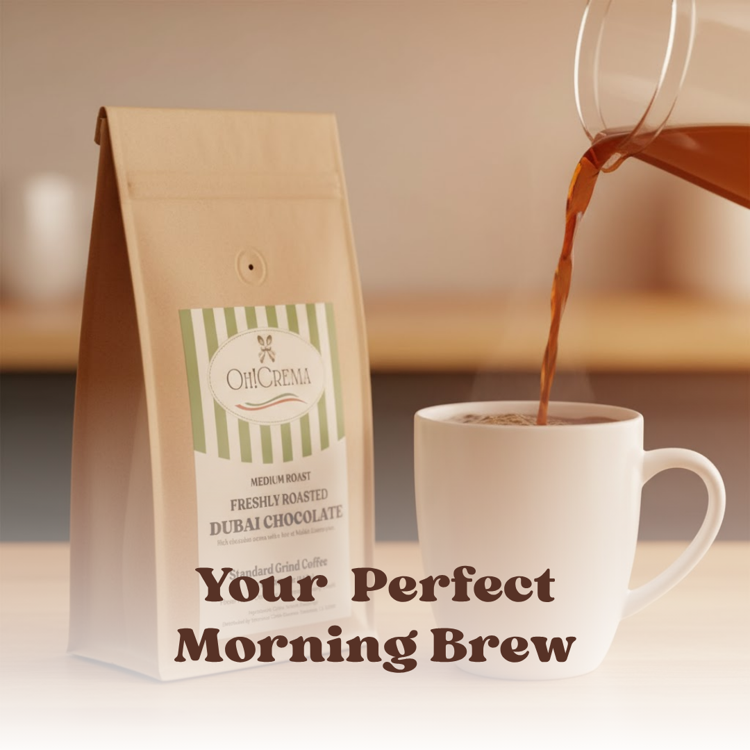 Dubai Chocolate Arabica Coffee – Standard Grind (12 oz)