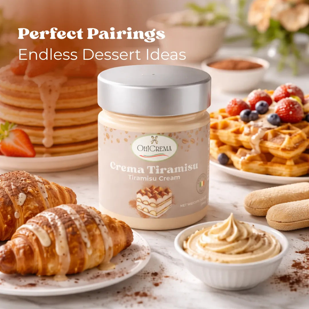 Crema Tiramisu Spread – Italian Tiramisu Cream 200g | Oh! Crema