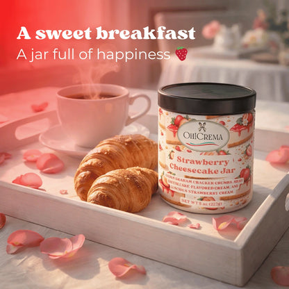 Strawberry Cheesecake Jar (8 oz) – Valentine's Limited Drop