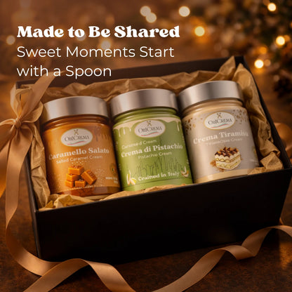 Luxury Spread Collection - Dubai-Style Pistachio, Tiramisu & Salted Caramel