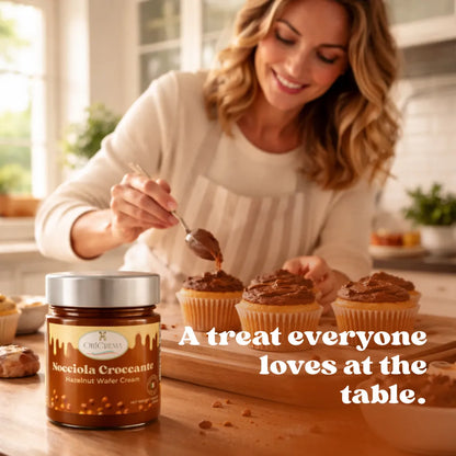 Hazelnut Wafer Cream Spread – Nocciola Croccante 200g | Oh! Crema