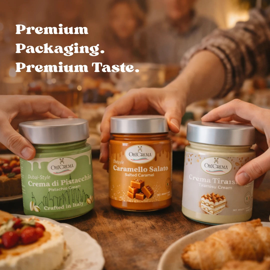 Luxury Spread Collection - Dubai-Style Pistachio, Tiramisu