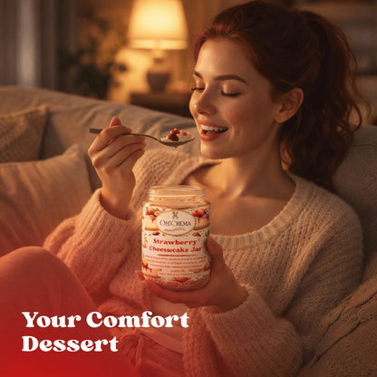 Strawberry Cheesecake Jar (8 oz) – Valentine's Limited Drop