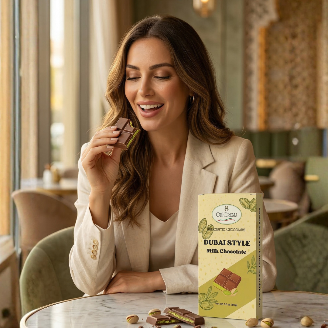 Dubai Style Chocolate Bar – Pistachio Delight 7.6 oz