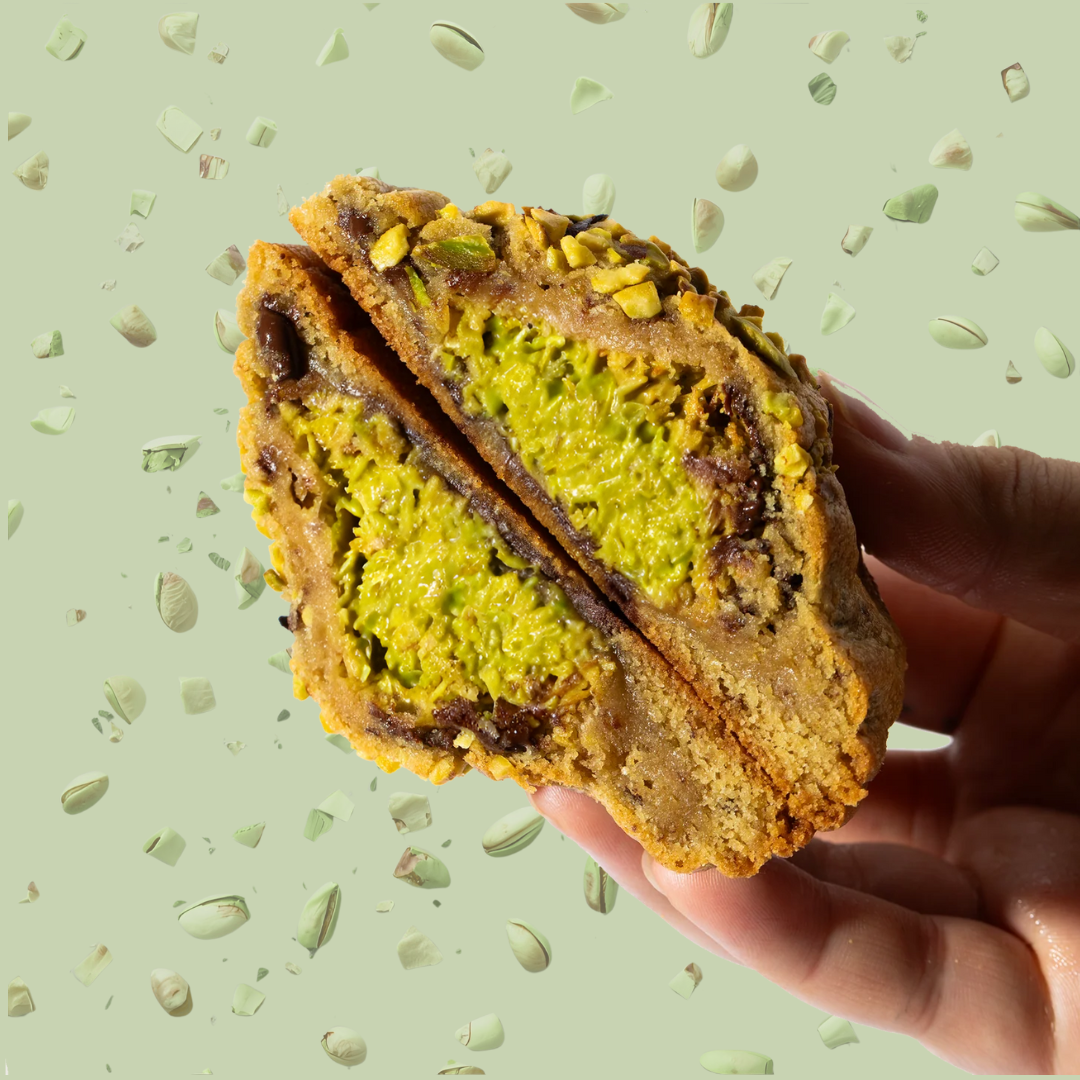 Dubai Chocolate Chip Cookies – Ultra-Rich Premium Cookies (4 Pack)