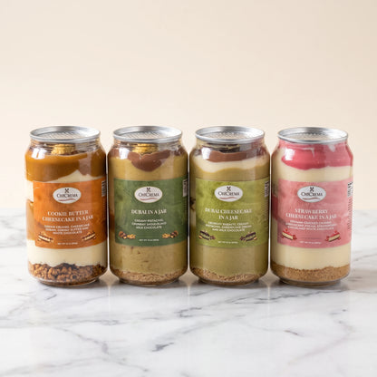 Build Your Own Signature Box — Mix & Match Layered Dessert Jars | Dubai, Cookie Butter & Strawberry