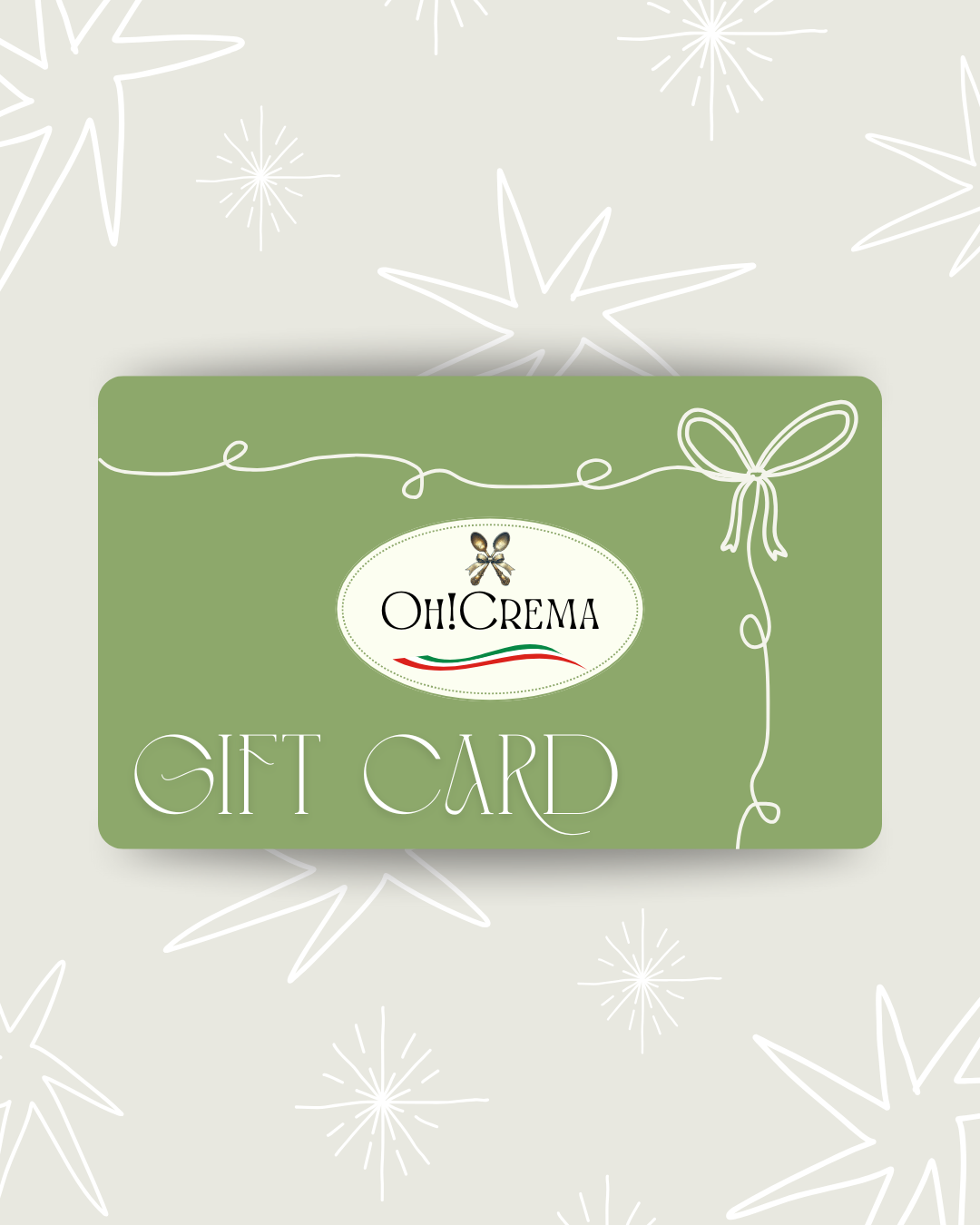 Oh! Crema Gift Card