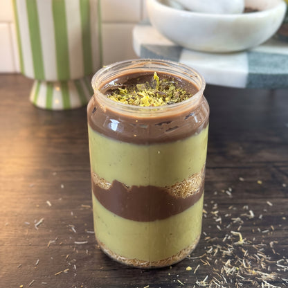 Dubai in a Jar — Handcrafted Pistachio, Kadayif & Belgian Chocolate | 10 oz & 16 oz