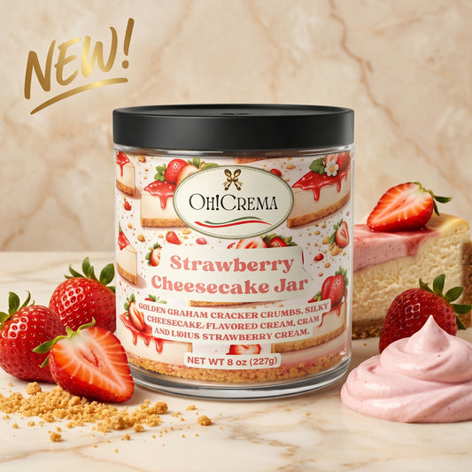 Strawberry Cheesecake Jar (8 oz) – Limited Drop