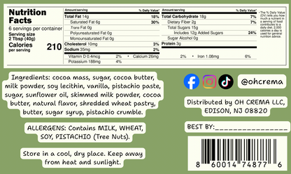 Dubai in a Jar – Creamy Pistachio with Kadayıf & Chocolate