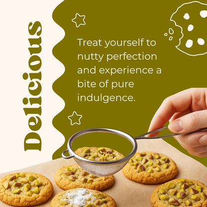 Oh! Crema Pistachio Chocolate Chip Cookies – 4 Pack