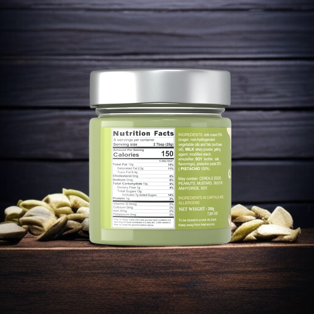 Oh! Crema – Premium Italian Pistachio Cream Spread | 200g Jar