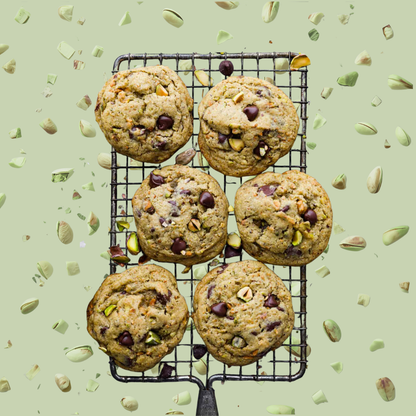 Pistachio Chocolate Chip Cookies – 4 Pack