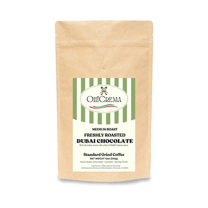 Dubai Chocolate Arabica Coffee – Standard Grind (12 oz)